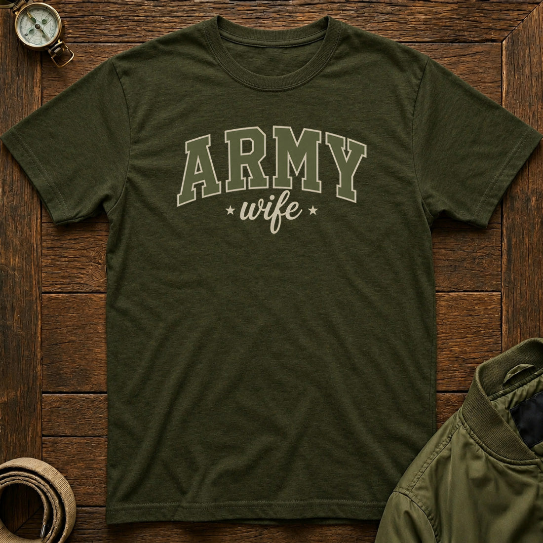 Army Wife Design T-shirt