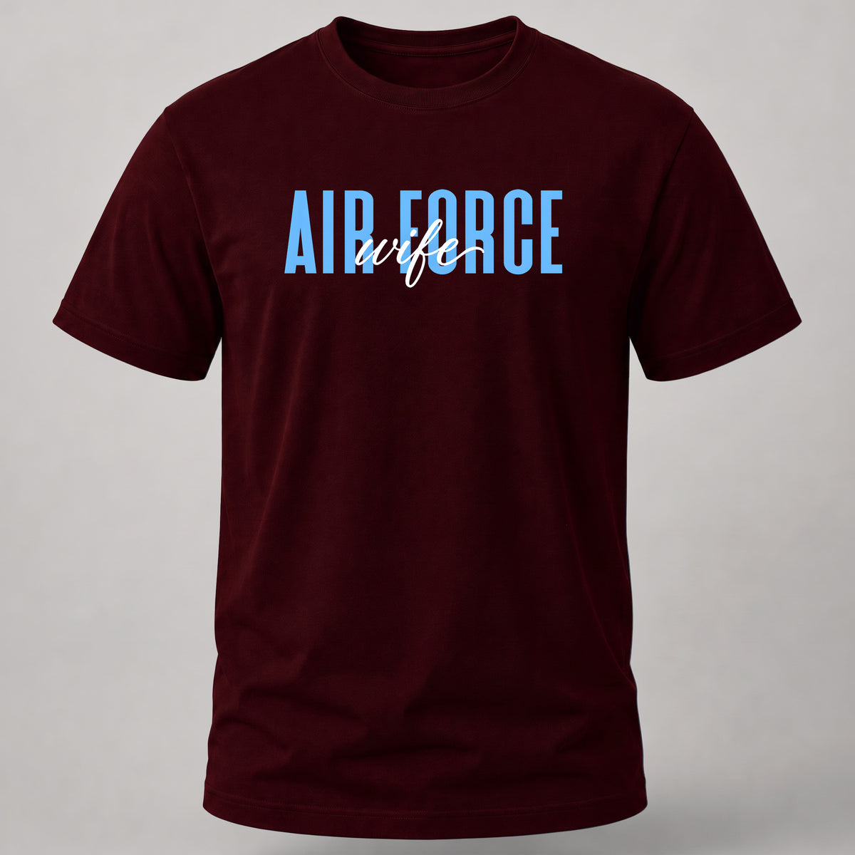 Indian Air Force Wife Maroon