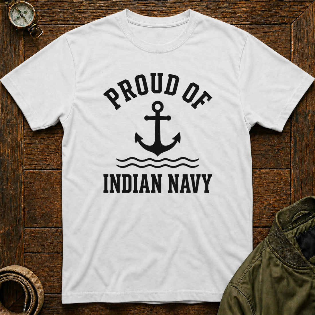 Indian Navy Pride White
