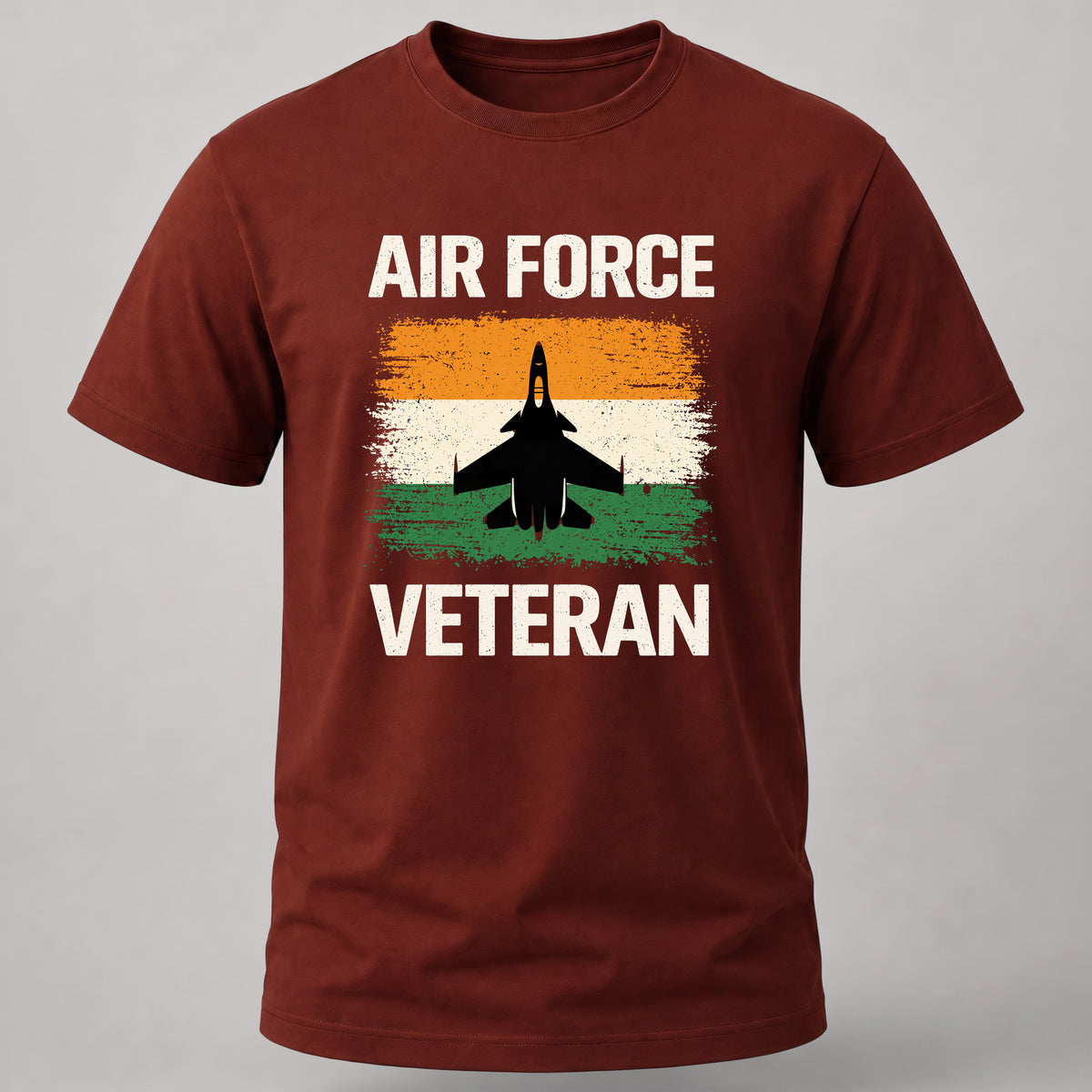 Proud Air Force Veteran Brick Red