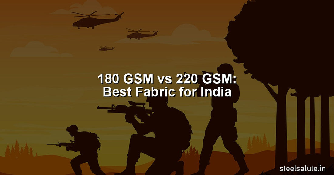 180 GSM vs 220 GSM t-shirt fabric guide India – Steel Salute