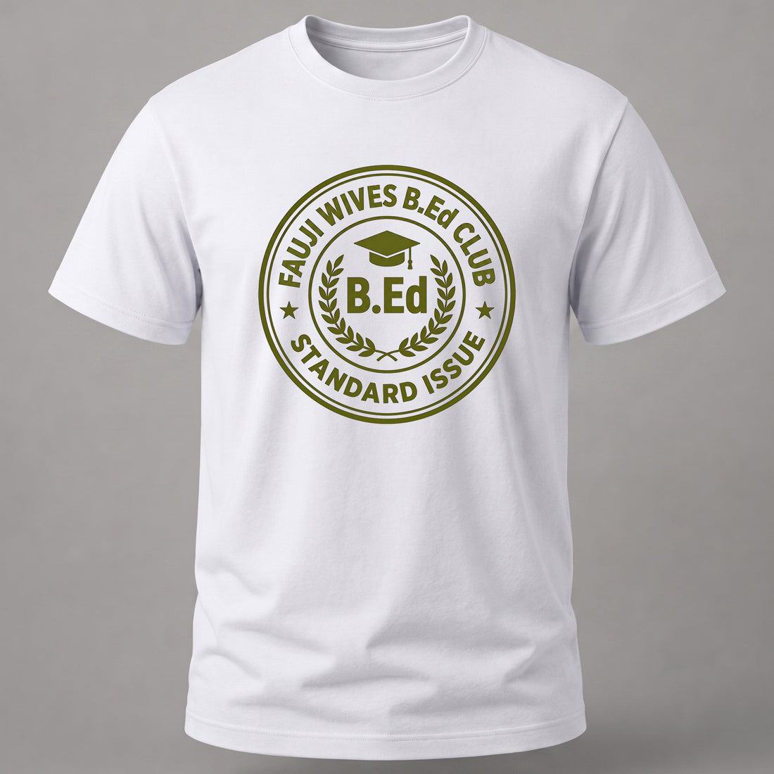 B.Ed Club T-shirt – Steel Salute