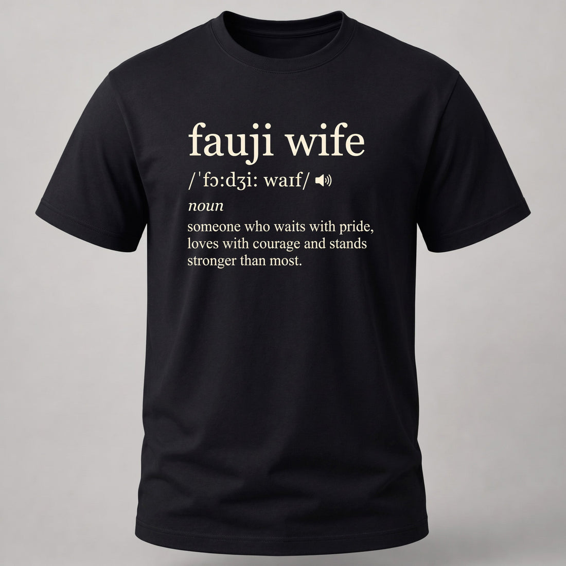 Fauji Wife Dictionary – Steel Salute