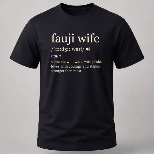 Fauji Wife Dictionary – Steel Salute