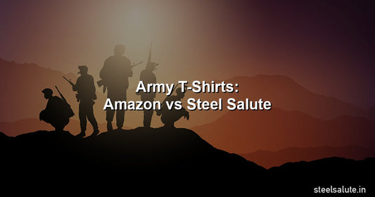 Army t-shirts Amazon vs Steel Salute – honest comparison 2026