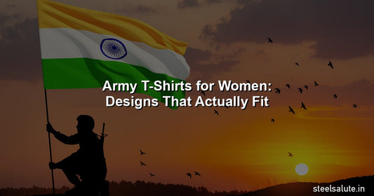 Army t-shirt for women – designs that actually fit