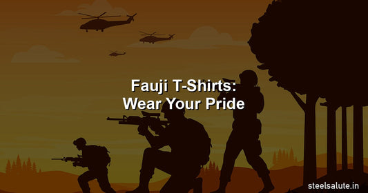 Fauji t-shirts – wear your pride in the uniform