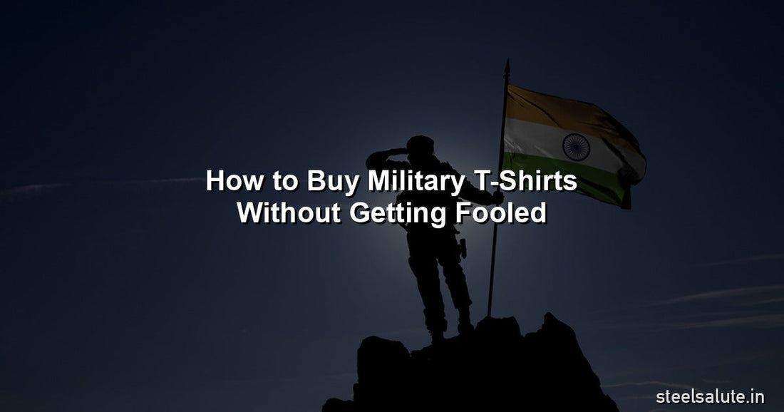 How to buy Indian military t-shirts online without getting fooled