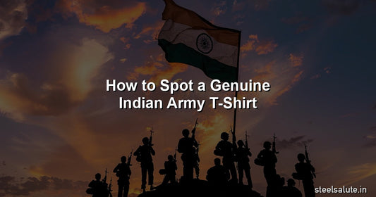How to spot a genuine Indian army t-shirt – Steel Salute