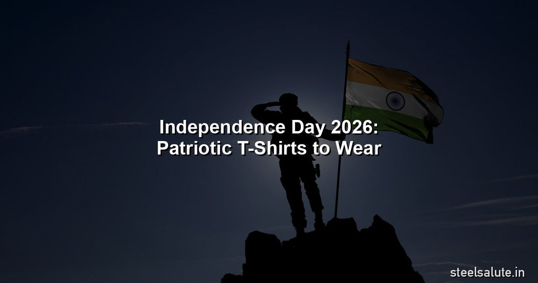 Independence Day 2026 patriotic t-shirts – Steel Salute