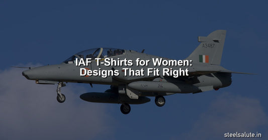 Indian Air Force t-shirts for women – designs that fit right