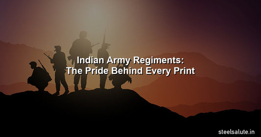Indian Army regiments – the pride behind every t-shirt print