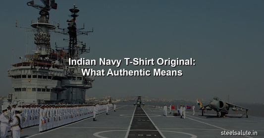 Indian Navy t-shirt original – what authentic actually means