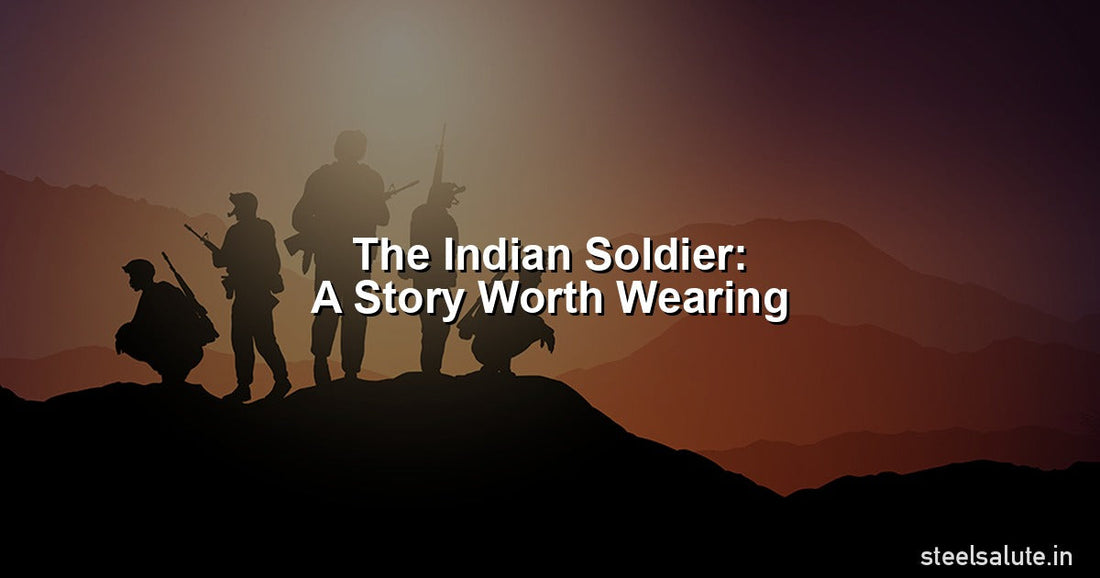Indian soldier – a story of courage worth wearing
