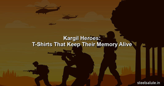 Kargil heroes – t-shirts that keep their memory alive
