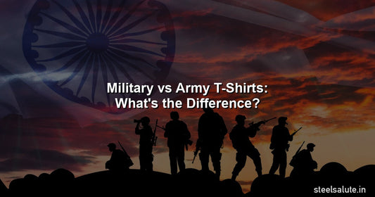 Military t-shirts vs army t-shirts – what is the difference
