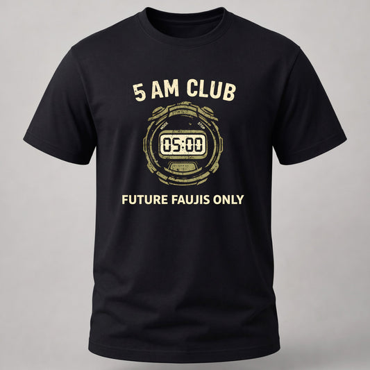 5 AM Club Black