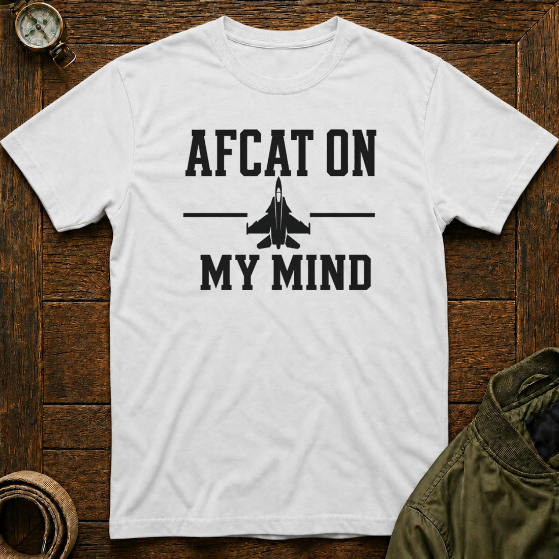 AFCAT on my Mind White