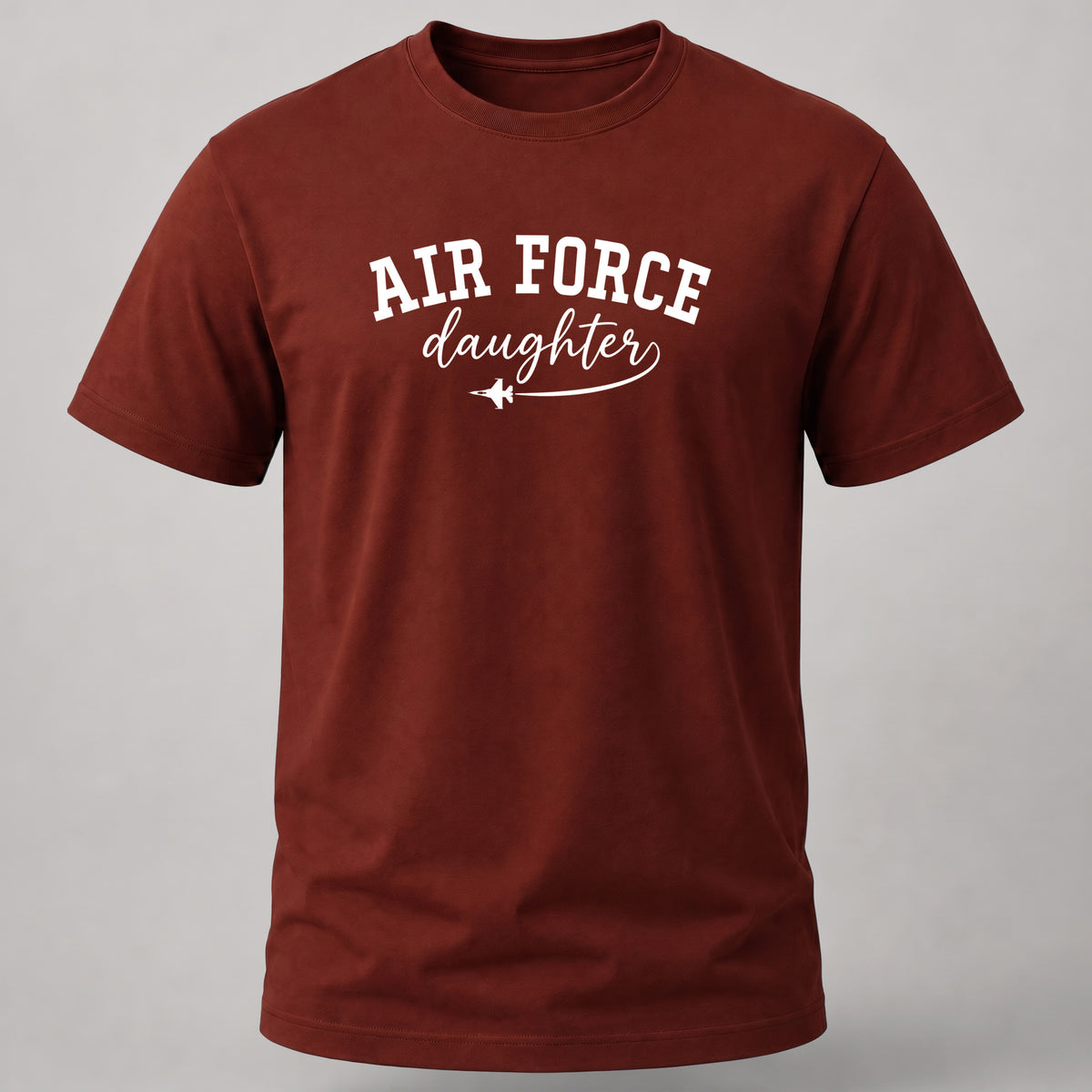 Air Force Daughter Brick Red
