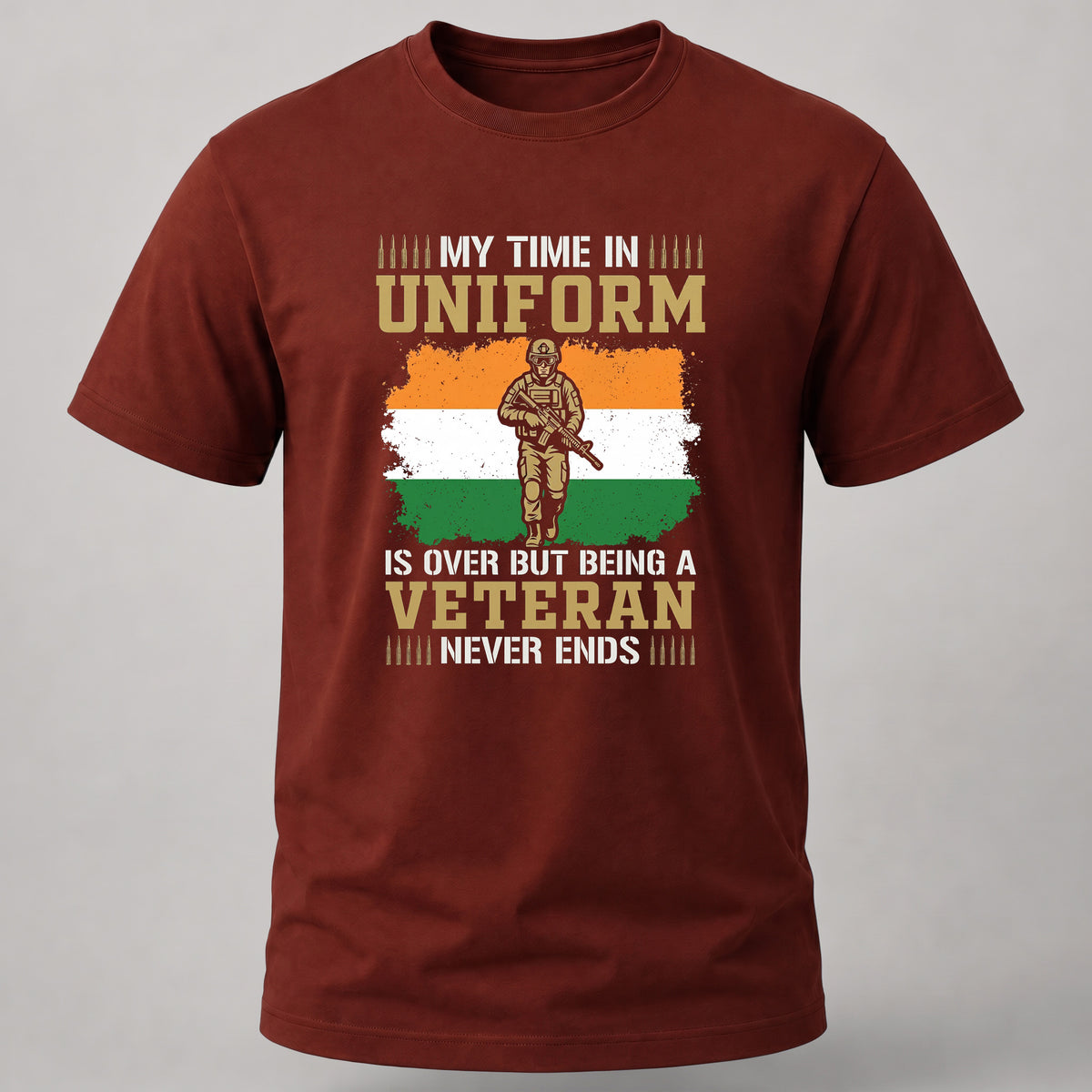 Always A Veteran Brick Red