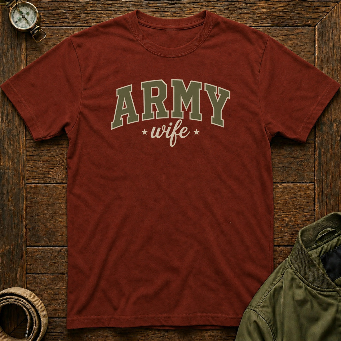 Army Wife Design T-shirt