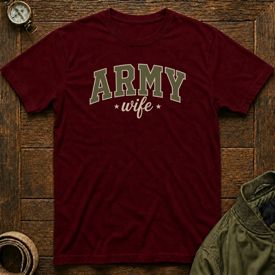 Army Wife Design T-shirt