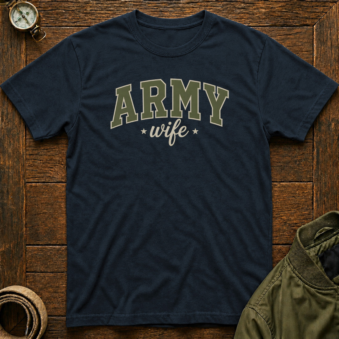 Army Wife Design T-shirt