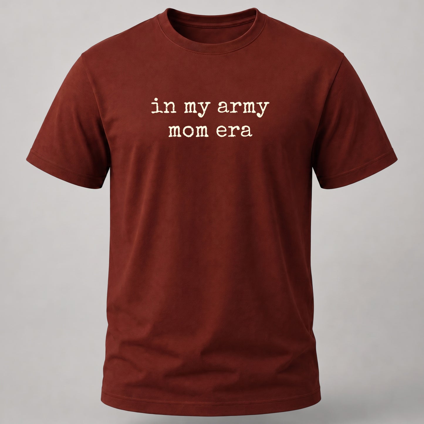Army Mom Era Brick Red