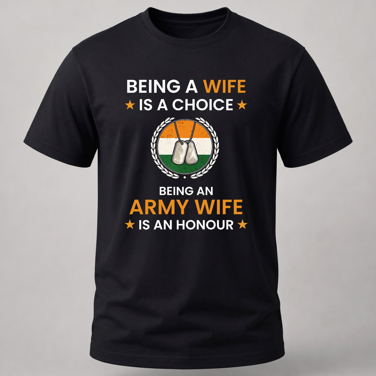 Army Wife Honour Black