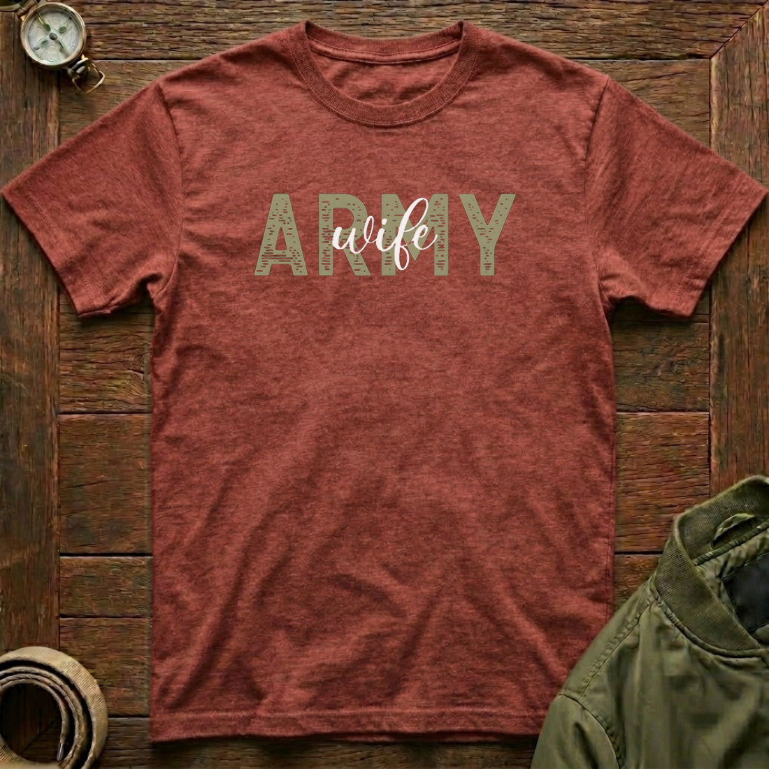 Army Wife T shirt br