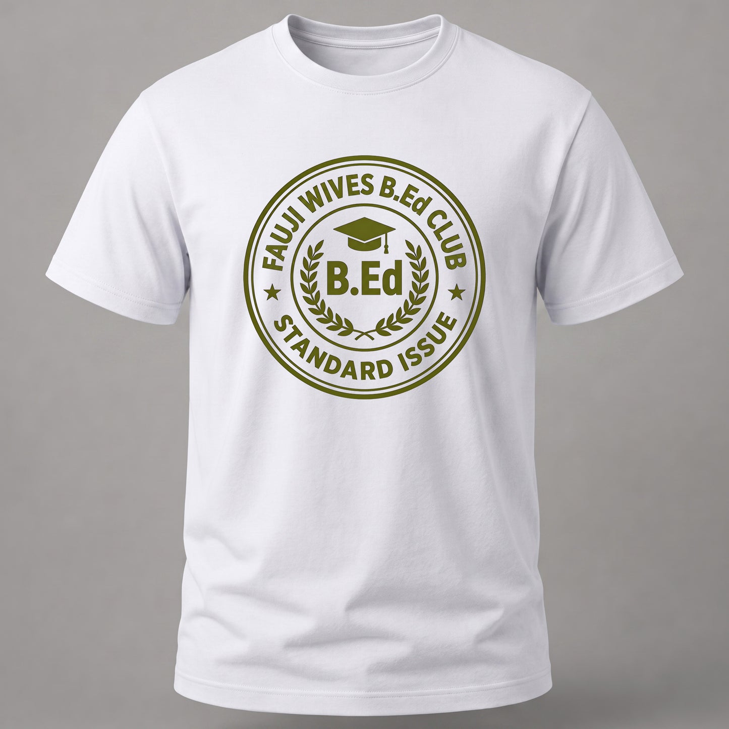 B.Ed Club T-shirt White