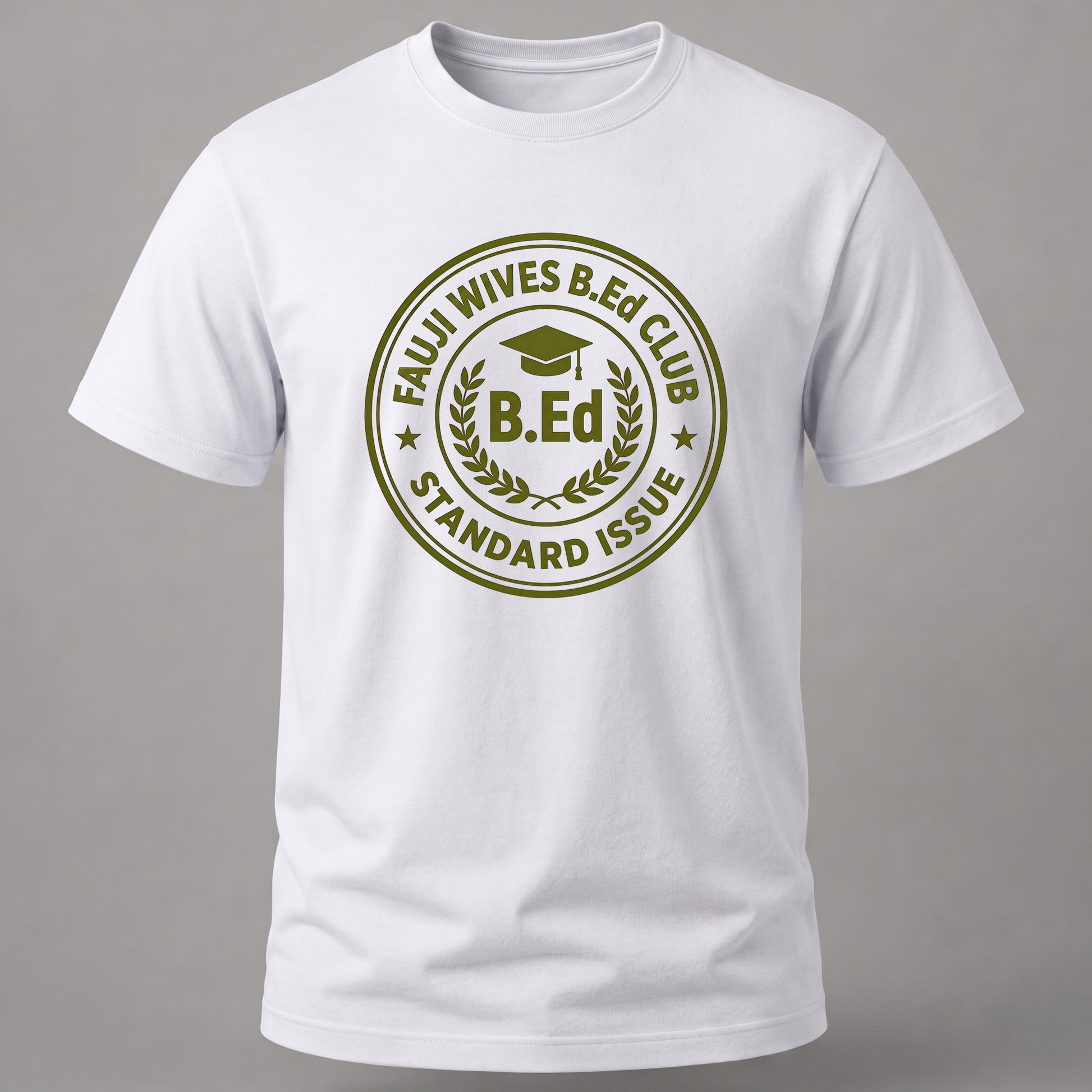 B.Ed Club T-shirt White