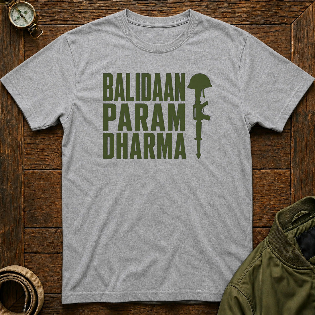 Balidaan Param Dharma Grey Melange