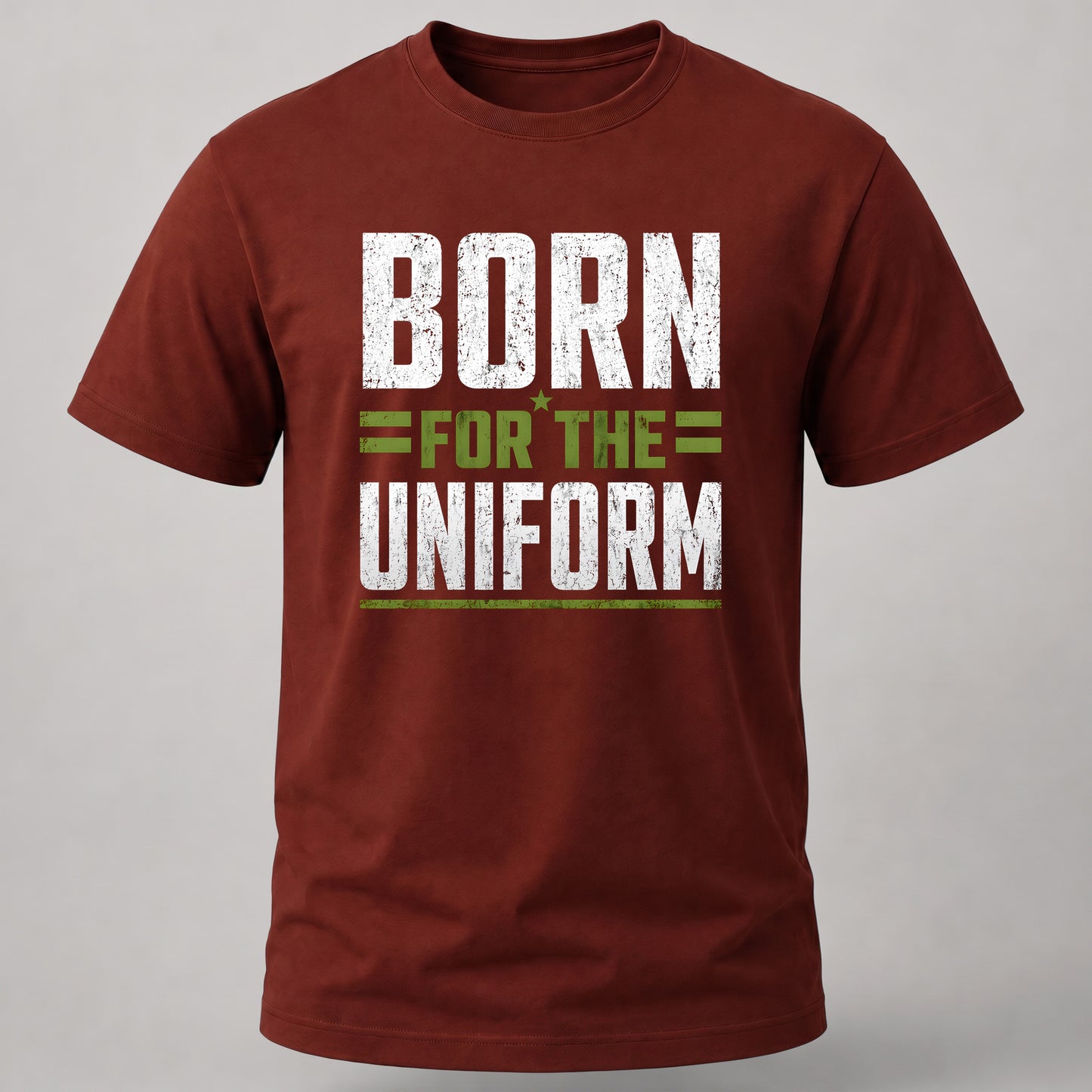 Born for the Uniform Brick Red
