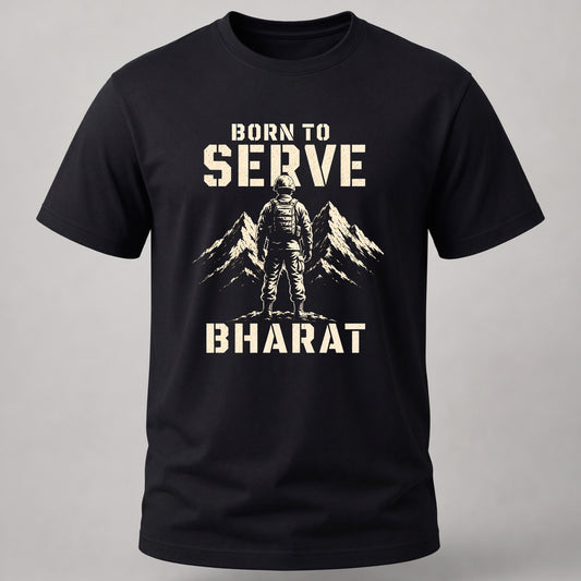 Born to Serve Bharat Black
