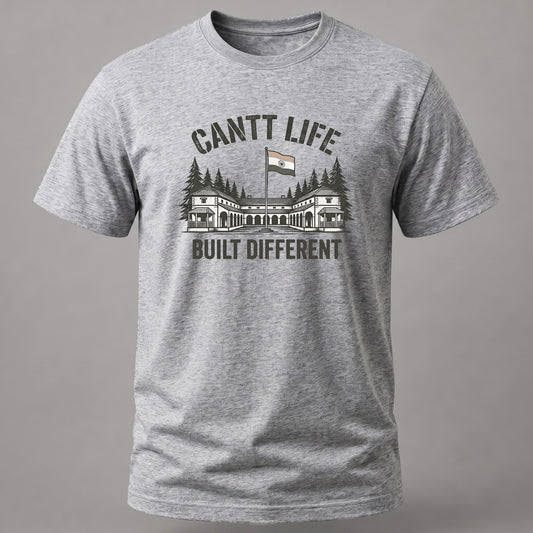 Cantt Life T-shirt Grey Melange