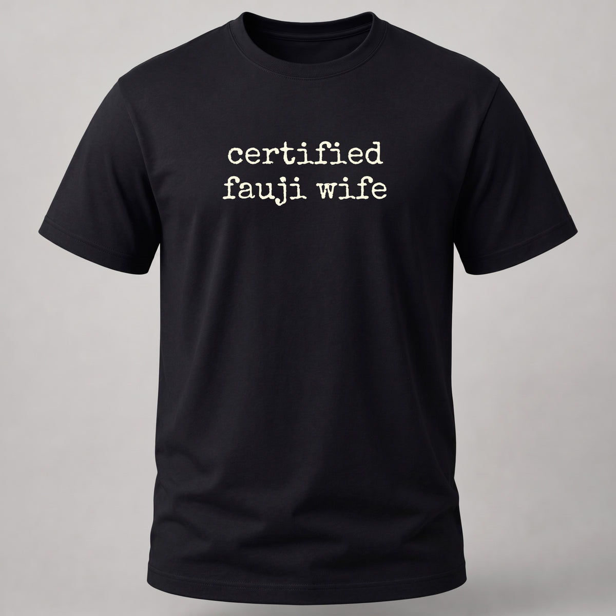 Certified Fauji Wife Black