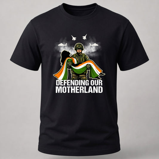 Defending Our Motherland T-Shirt Black