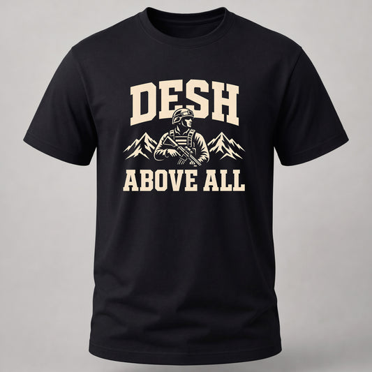 Desh Above All Black