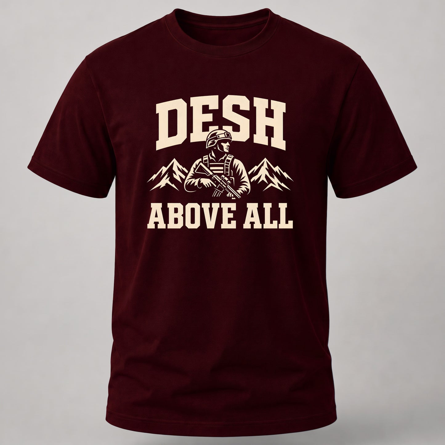 Desh Above All Maroon