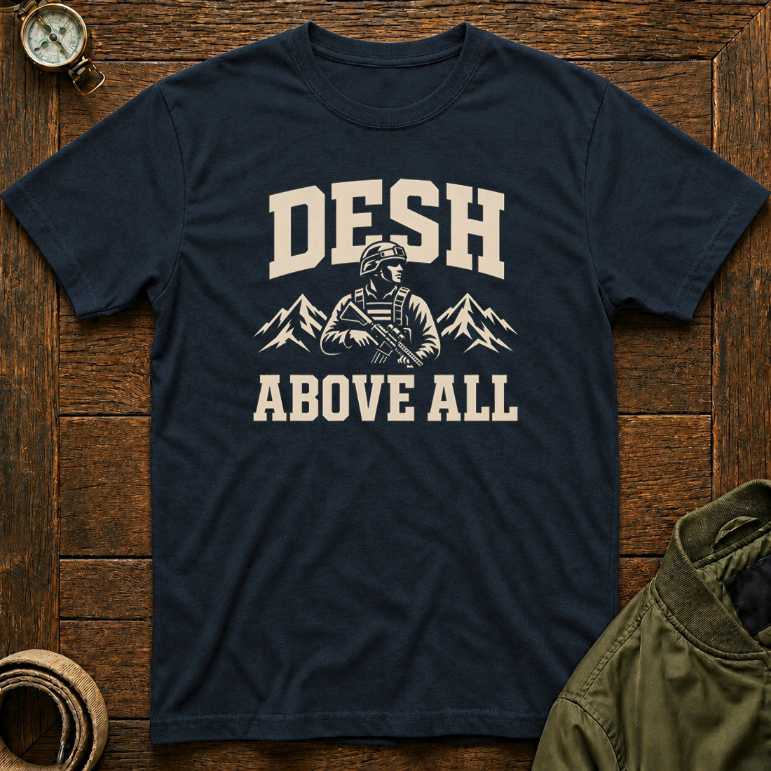 Desh Above All Navy Blue