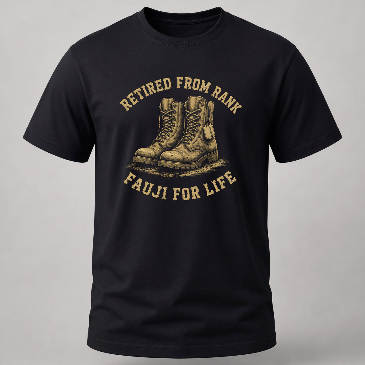 Fauji For Life Black