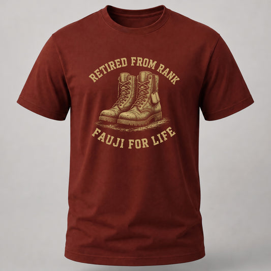 Fauji For Life Brick Red