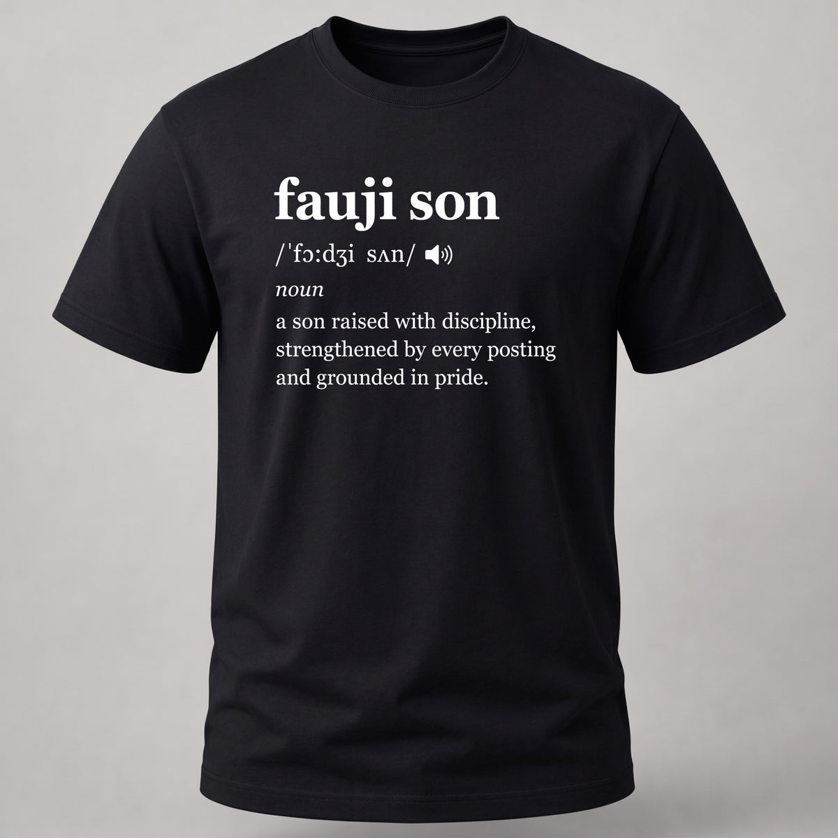 Fauji Son Dictionary Black