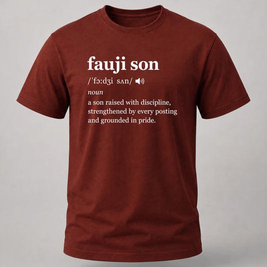 Fauji Son Dictionary Brick Red