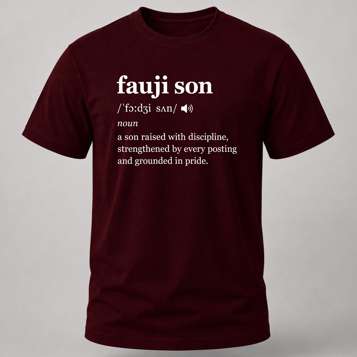 Fauji Son Dictionary Maroon