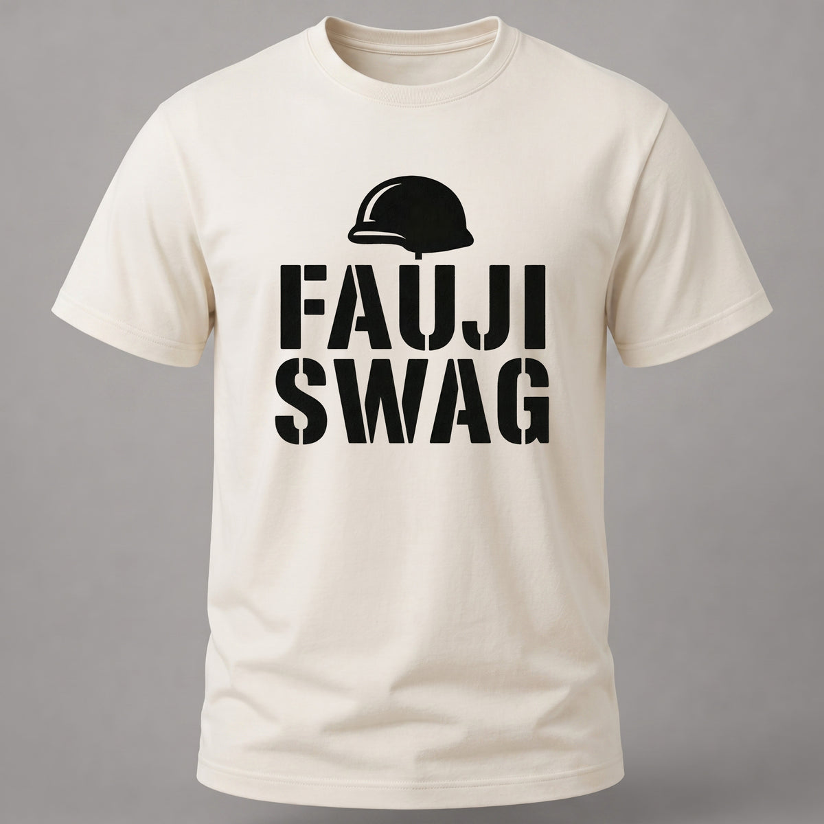 Fauji Swag T-shirt Off White