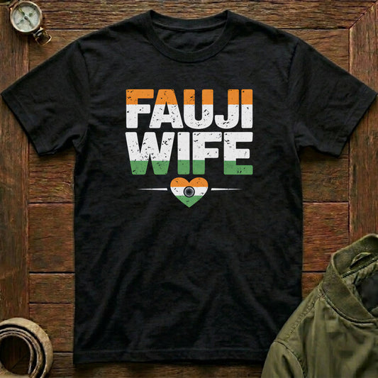 Fauji Wife Tricolour bl