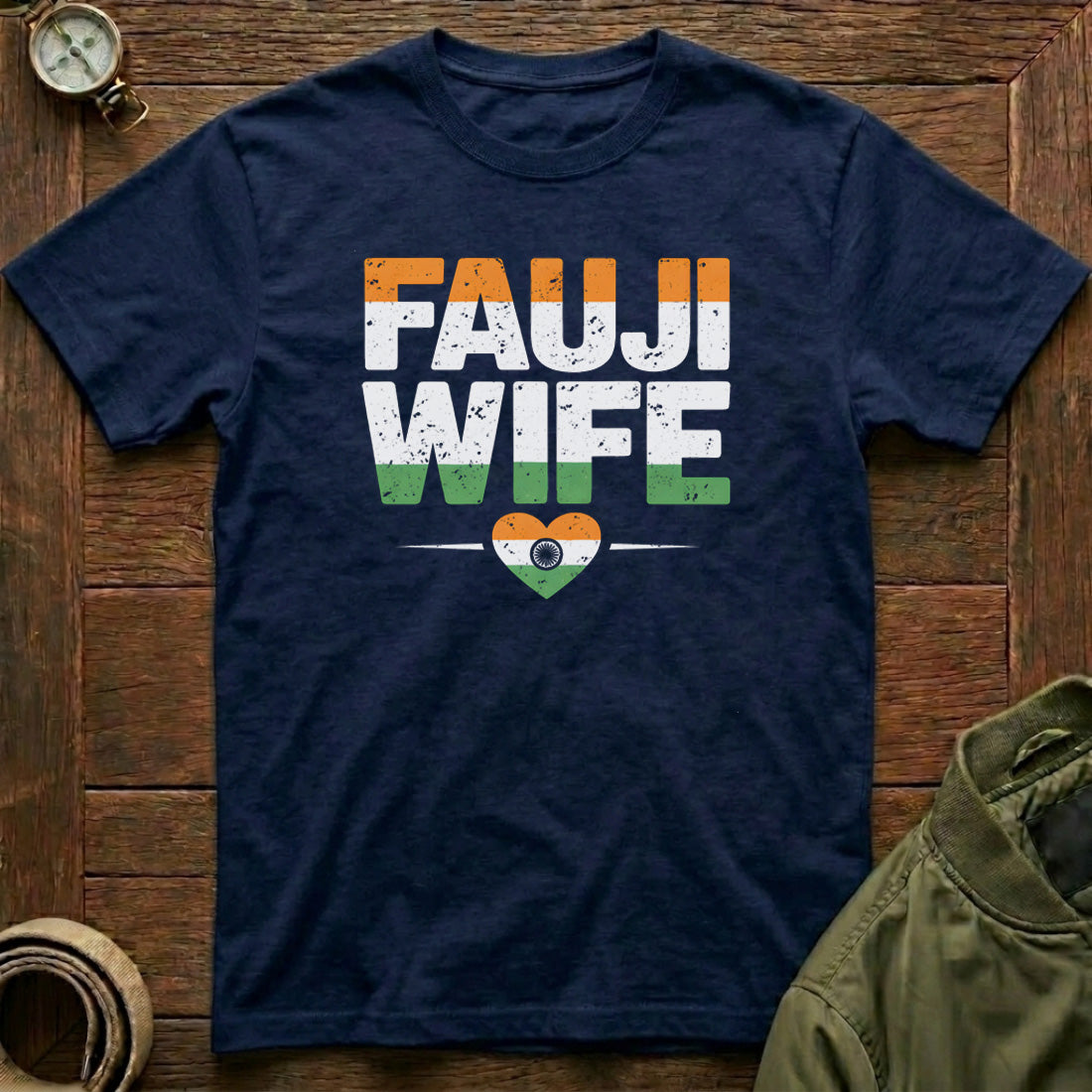 Fauji Wife Tricolour nb