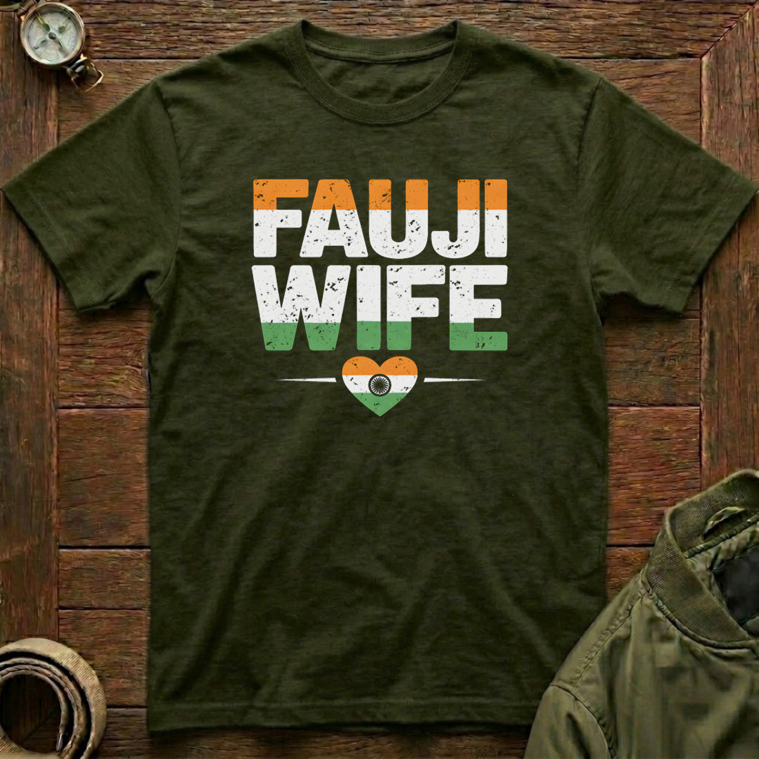 Fauji Wife Tricolour og